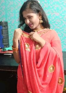 Elegant Red Saree