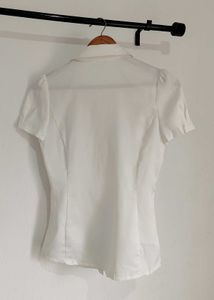 Y2k Pearl Button down Shirt