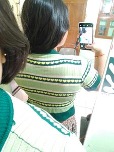 Simplicity Pullover Knitted Ribbed Top~