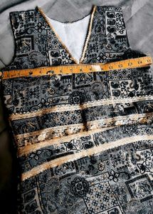 Handmade Dress With Work