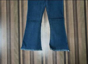Blue Bellbottom Jeans