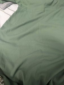 Green casual Dress