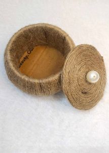 Handmade Jute Storage Box