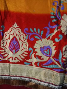 Multicolored Saree