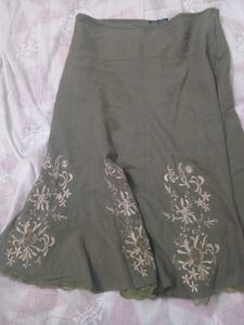 no.no tokyo olive skirt
