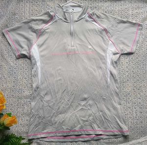 FILA Quarter Zip Pullover Top