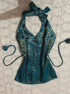 Royal halter neck Kurti