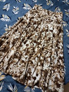 BROWN SKIRT