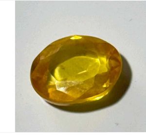 9 CTS Yellow Sapphire Pukhraj Gemstone