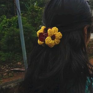 Crochet Hair Clip