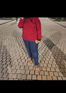 AND maroon Top