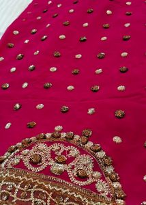 Pink Saree
