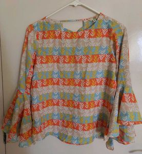 AND Colorful Printed Top