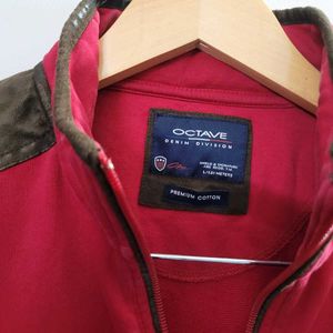 Octave Red Pullover