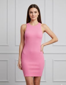 Pink Bodycon Mini Dress