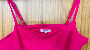 Hot Pink Cutout Mini Dress