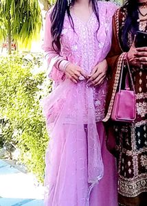 Latest Handwork Wedding Heavy Indo Western Dress