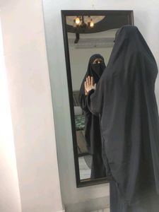 2-2 Jilbab N Khimar Black Brown