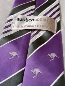 Vintage Austico Apparel Ties - Set of 2