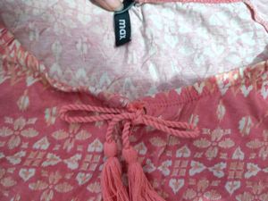 Pink Patterned Top