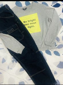 BEAUTIFUl ORIGINAL MAX GRAY SWEATSHIRT