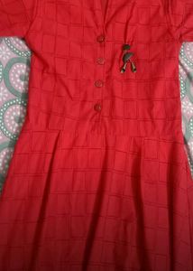 Cute Red Mini Dress