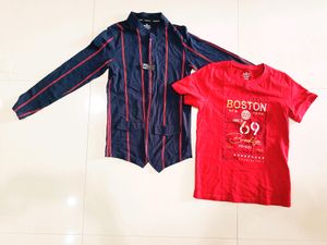 Kid&#39;s Jacket With Tshirt (2 in 1)