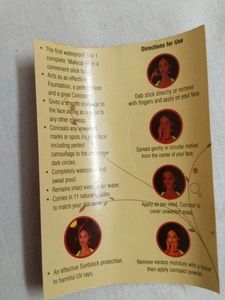 Waterproof Foundation With Spf