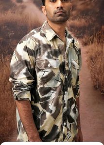 Trendy Patterned Casual Shirt