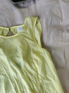 Yellow Formal Top