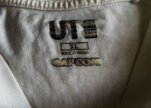 Vintage Uniqlo Capcom Game Print Shirt