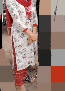Kurta Pant And Dupataa Set