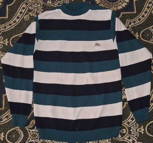 Striped Crew Neck Sweater
