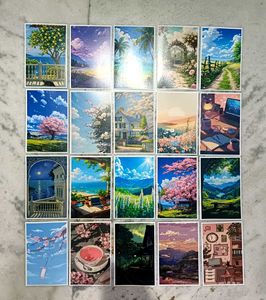 (Set Of 20)Scenery Art Prints