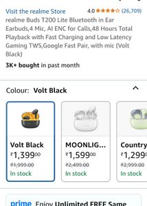 Realme Buds T200 Lite