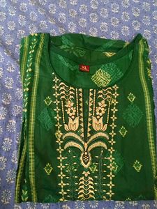Readymade Dress Pure Cotton.kurti Salwar Dupatta.
