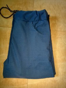 Blue Casual Trousers