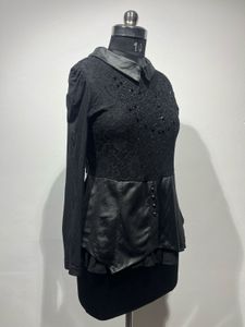 Elegant Black Lace Top