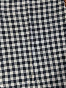 Black &amp; White Gingham Dress