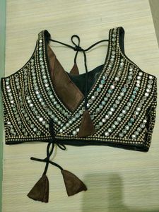 Stunning Bronze Indian Gown