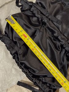 ZARA Satin Sling Bag With Dustbag
