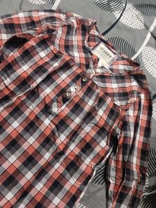 Checked Flannel Shirt
