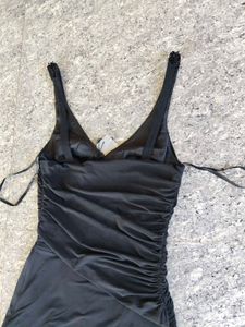 Elegant Black Midi Dress