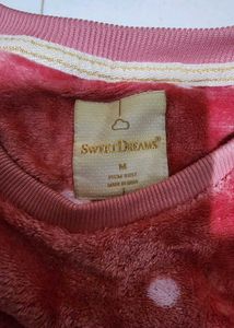 Fox fur Cozy Polka Dot Pajama Set