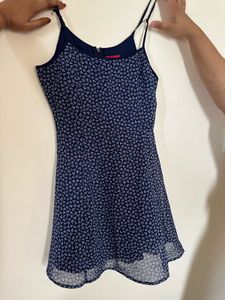 Blue mini Dress
