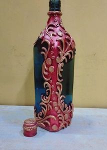 Combo Hand Made Antique Bottle