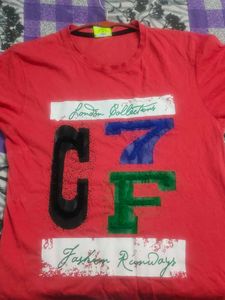 Red Regular t Shirt