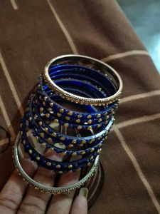 Blue &amp; Gold Bangle