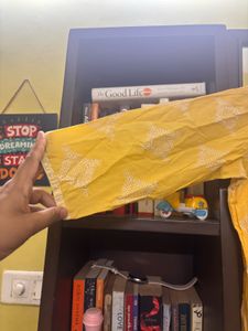 Yellow Embroidered Kurta