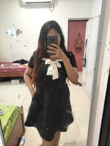 Sailor Bow Mini Dress